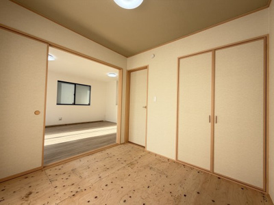 【和室】 | うるま市赤野（全3棟）B号棟 | B号棟　和室4.5帖＋収納付き♪