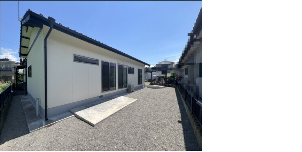 人吉市中神町中古戸建の外観