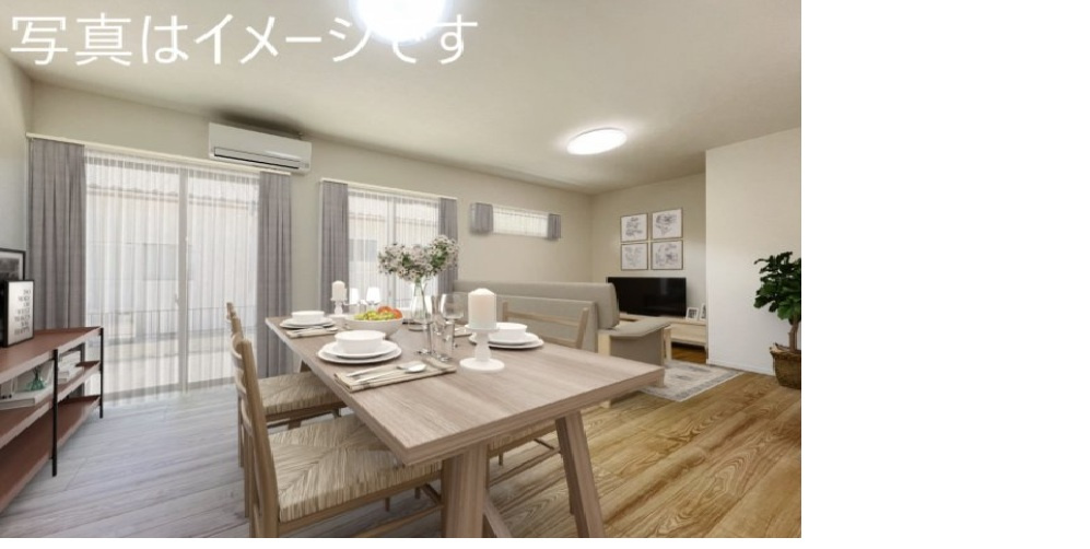 人吉市中神町中古戸建の居間・リビング