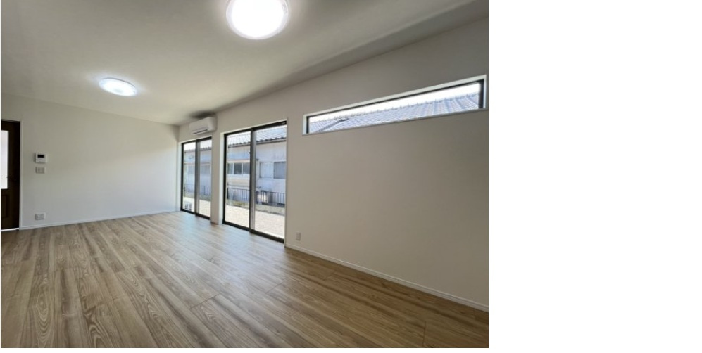 人吉市中神町中古戸建の居間・リビング