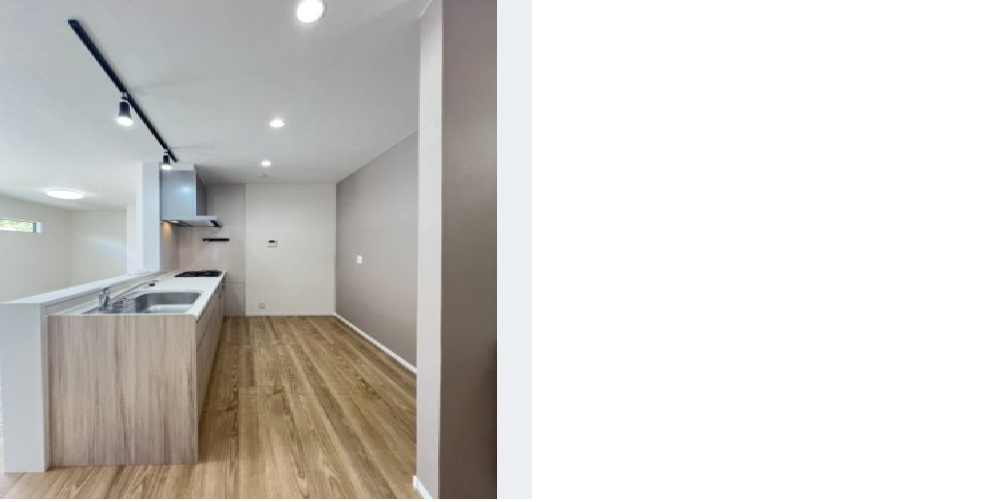 人吉市中神町中古戸建のキッチン