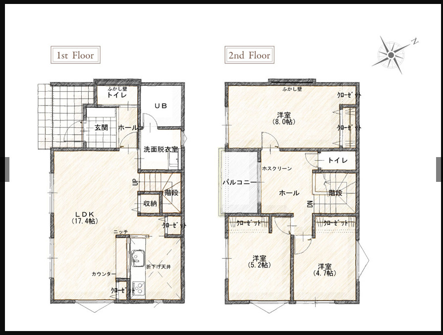 鴻巣市松原　9期　新築一戸建て　ピュアガーデン　04