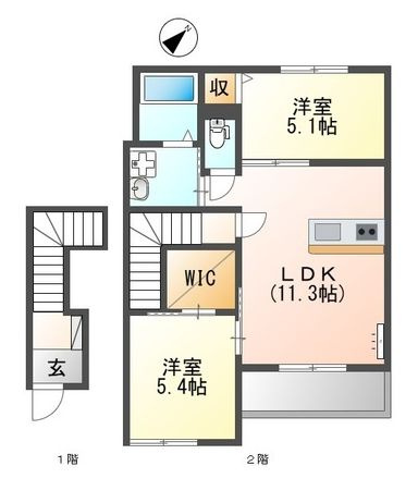 ガーデンの間取り
