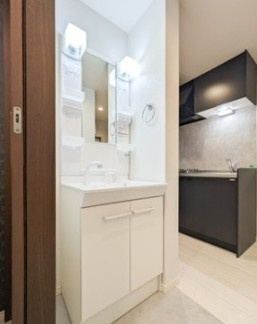 キャメル北戸田の洗面所