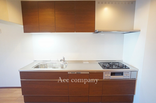 【キッチン】 | ファミリーコーポ今福 | 食洗機付きのシステムキッチン新調です☆3口ガスコンロ☆