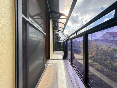 【バルコニー】 | 箕面市箕面6丁目貸家