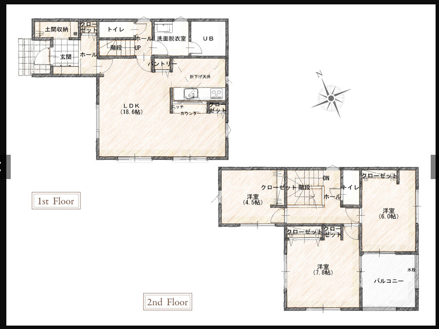 鴻巣市松原　9期　新築一戸建て　ピュアガーデン　05