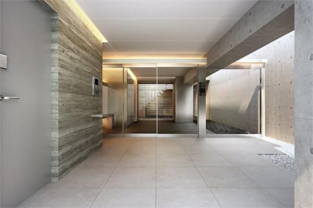 ZOOM広尾のロビー|■モニタ付オートロック