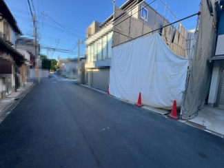 【前面道路含む現地写真】 | 万代3丁目　売土地 | お好きなプランで夢のマイホームを建てて下さいね♪