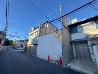 【前面道路含む現地写真】 | 万代3丁目　売土地 | 土地面積約２１．７３坪！夢のマイホームを実現してくださいね♪