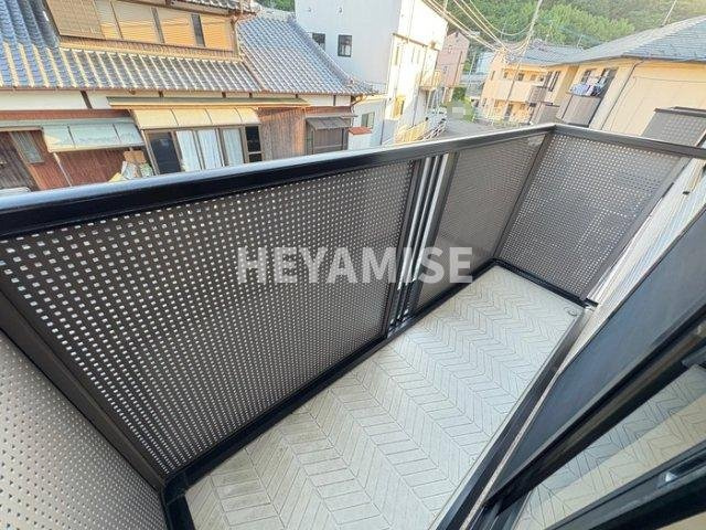 セジュールたさきA棟のバルコニー|※同物件反転タイプの写真でございます※現況を優先します※