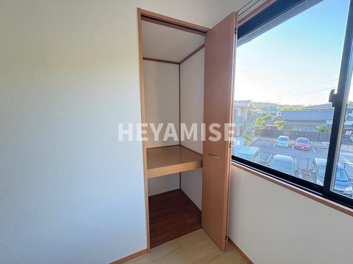 セジュールたさきA棟の収納|※同物件反転タイプの写真でございます※現況を優先します※