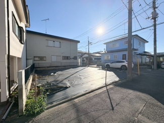 【外観】 | 狭山市下広瀬　建築条件なし売地　西武新宿線『狭山市駅』バス13分　【水富小学区】