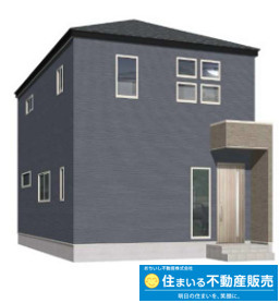 早良区干隈5丁目1期　3号棟の外観パース