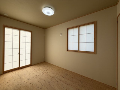 【和室】 | うるま市赤野（全3棟）A号棟 | A号棟　和室5帖＋収納付き♪