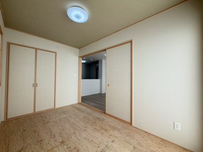 【和室】 | うるま市赤野（全3棟）A号棟 | A号棟　和室5帖＋収納付き♪