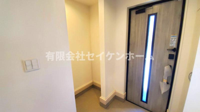 比企郡小川町　新築住宅　小川駅徒歩17分の玄関|落ち着いた玄関です