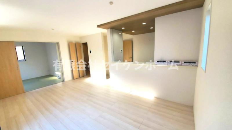 比企郡小川町　新築住宅　小川駅徒歩17分の居間・リビング|使いやすいリビングです