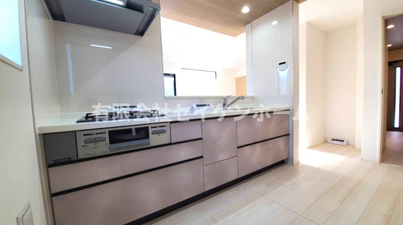 比企郡小川町　新築住宅　小川駅徒歩17分のキッチン|使いやすいキッチンです