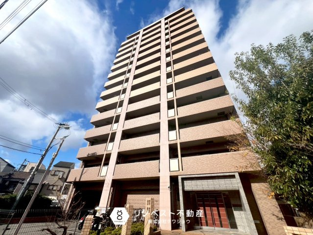 クレールメゾン今里ヴィサージュの外観|14階建てのリフォームされたばかりの中古マンション♪