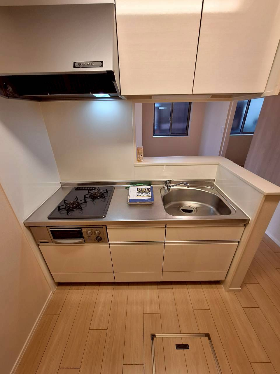 シャロン Ｋのキッチン|２口ガスコンロ