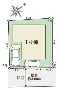 【区画図】 | Terrechez枚方市香里園桜木町１期 | 区画図