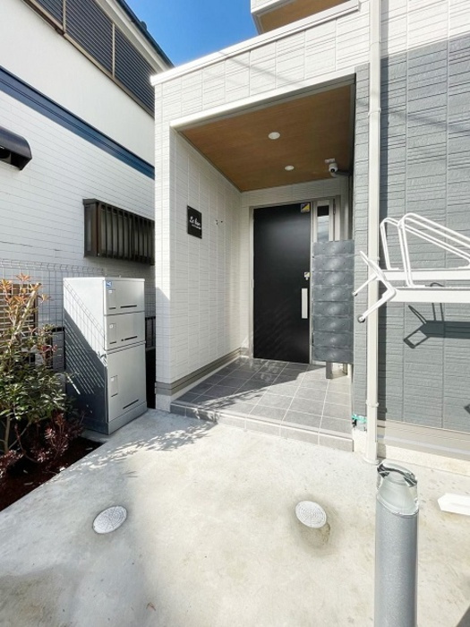 ルリアン北小岩Ⅲのエントランス