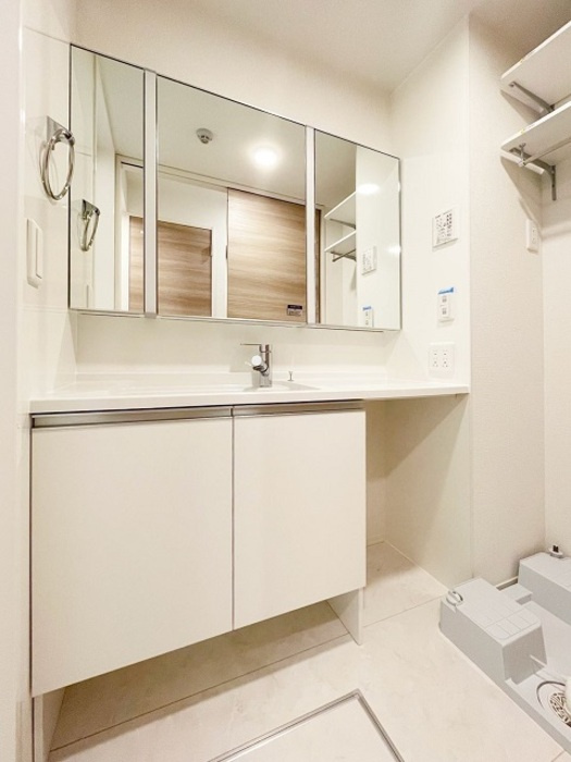 ルリアン北小岩Ⅲの洗面所