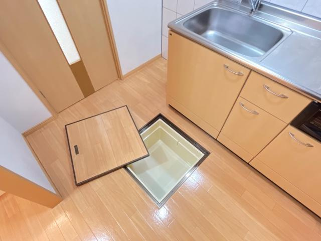 Ａｐｒｉｃｏｔ　Ｊａｍ（アプリコットジャム）の収納|床下収納