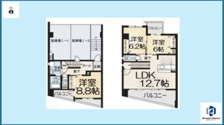 【間取り】 | OSM植田・弐番館