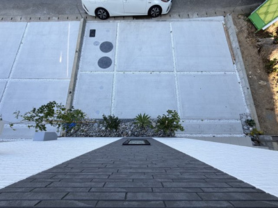 【駐車場】 | うるま市赤野（全3棟）C号棟 | C号棟　並列駐車3台可♪