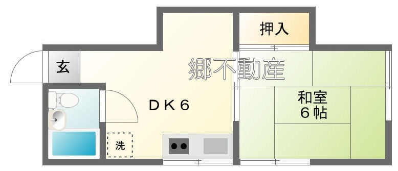 菅原荘の間取り