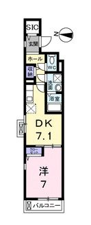 グレイス　メゾンの間取り