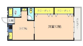 コーポ北村の間取り