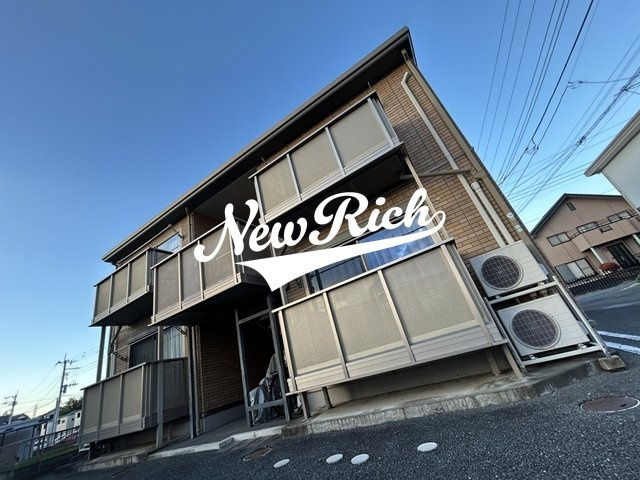 前橋市樋越町のアパートの外観