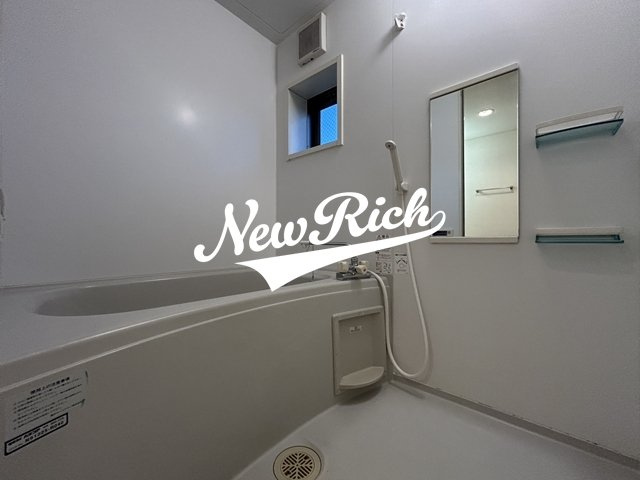 前橋市樋越町のアパートの浴室