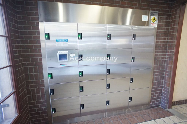 【その他共用部分】 | ネオコーポ桃谷 | 留守時も安心、宅配ボックス完備マンションです♪