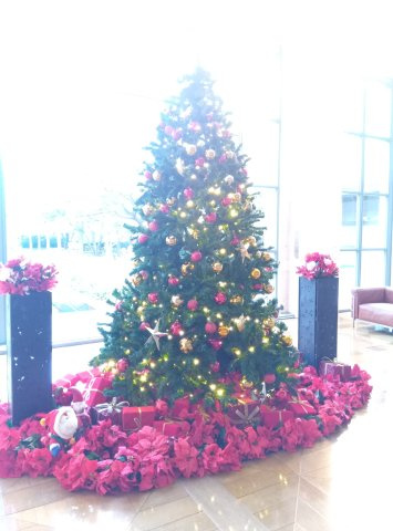 オーキッドコート湖南館のロビー