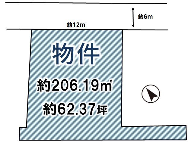 小山市神鳥谷2丁目の土地図