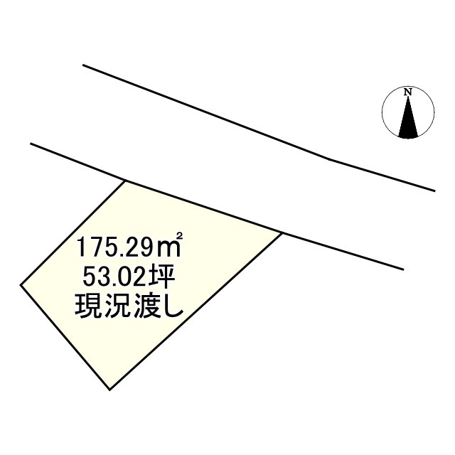 西条市喜多台165-8　売土地の土地図
