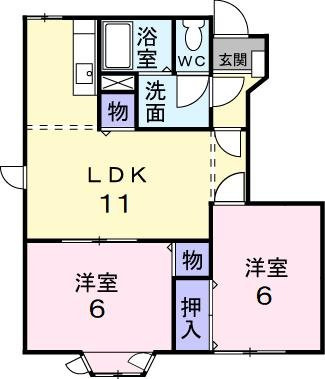 【間取り】 | メイプルハウス　Ⅰ