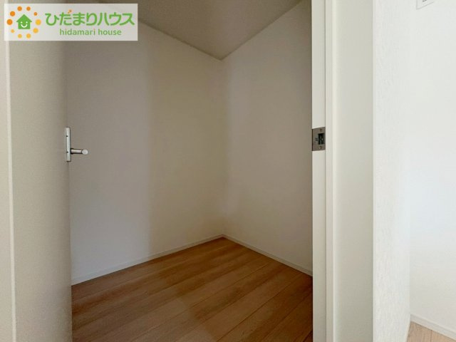ひたちなか市高野第7　新築戸建の収納|パントリー完備で散らかりがちなキッチン回りもラクラクお片付けできちゃいます！(*^-^*)
