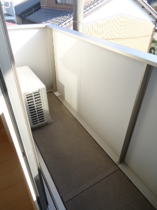 アクア・ミル Ａのバルコニー