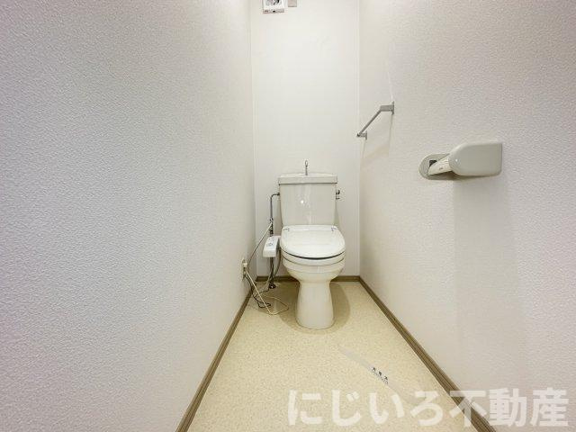 エスパシオ那賀川Bのトイレ