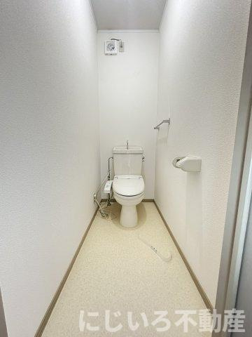 エスパシオ那賀川Bのトイレ