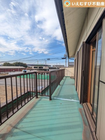 熊谷市市ノ坪　中古戸建のバルコニー