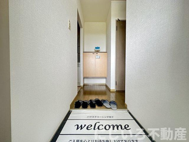 エスパシオ那賀川Bの玄関