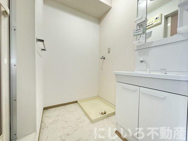 エスパシオ那賀川Bの洗面所