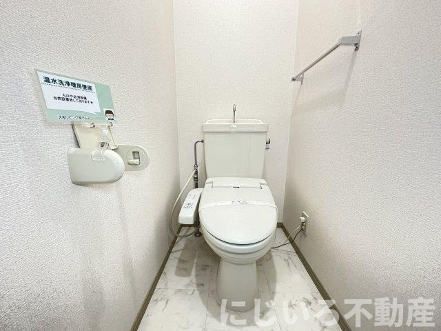エスパシオ那賀川Bのトイレ