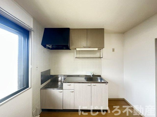 エスパシオ那賀川Bのキッチン